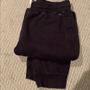 Tommy Hilfiger men medium black jogger sweats